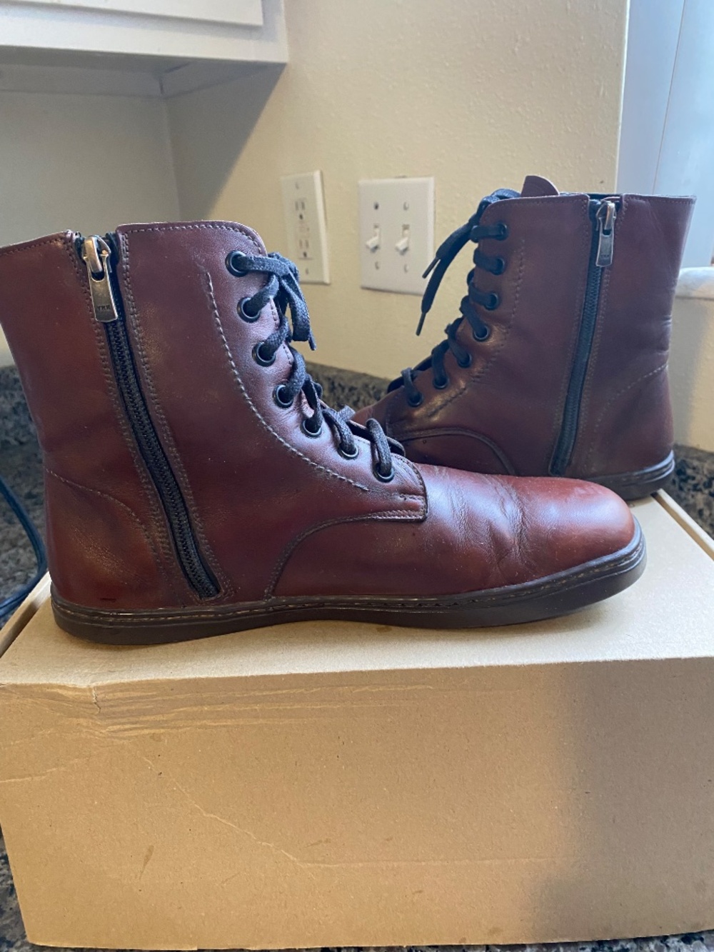 Peerko Go Cognac Women’s Barefoot Ankle Boots - Picture 6 of 10